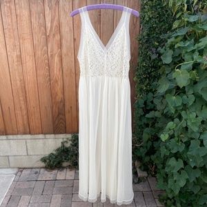 1960's Radcliffe Sheer Pleated Dress